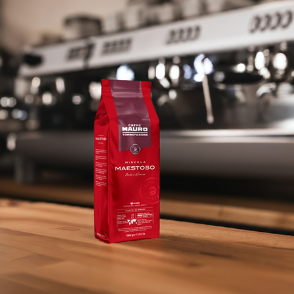 Caffè Mauro Maestoso - 1kg Bohnen - Kaffeegeniesser 