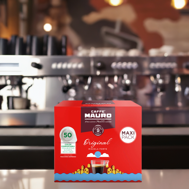 Caffè Mauro ORIGINAL Pads – 50 Stück Kaffeegeniesser.ch