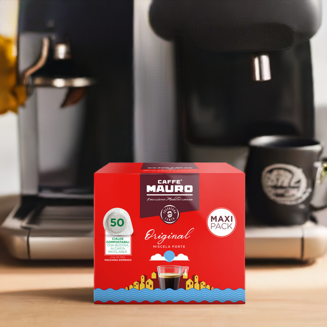 Caffè Mauro ORIGINAL Pads – 50 Stück Kaffeegeniesser.ch