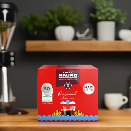 Caffè Mauro ORIGINAL Pads – 50 Stück Kaffeegeniesser.ch