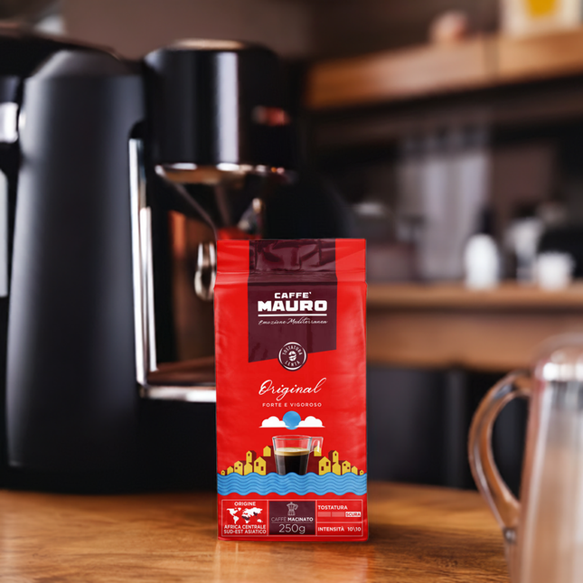Caffè Mauro Original Pack gemahlen 250gr Kaffeegeniesser.ch