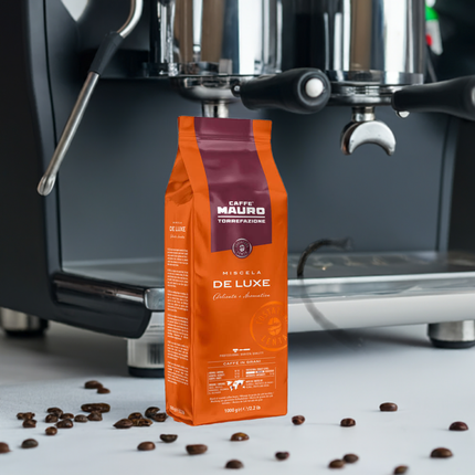 Caffè Mauro De Luxe - 1kg Bohnen - Kaffeegeniesser 