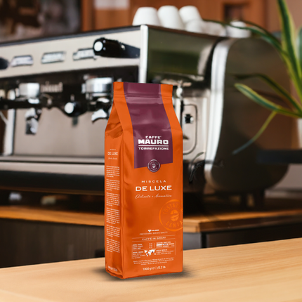 Caffè Mauro De Luxe - 1kg Bohnen - Kaffeegeniesser 