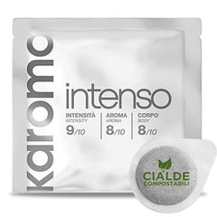Extraktionsstabile Karoma Intenso Pads: Optimiert für Schweizer Wasserhärte und Siebträger.