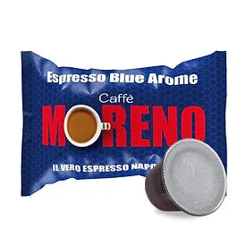 Caffè Moreno Espresso Blue Arome Nespresso Kompatible Kapseln Kaffeegeniesser.ch