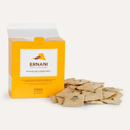 Caffè Ernani Stretto 50 Pads 100% Robusta