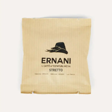 Caffè Ernani Stretto 50 Pads 100% Robusta