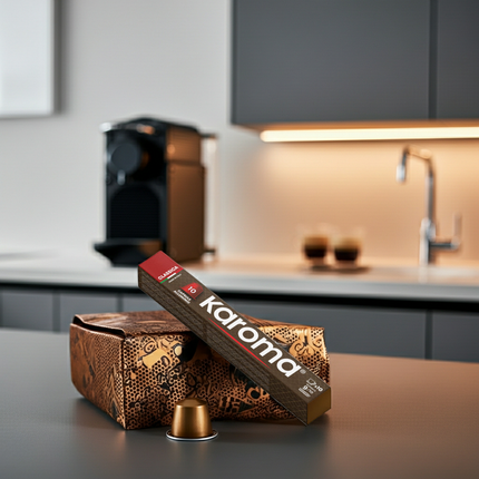 Caffe Karoma Classico Kapseln – Die preiswerte Nespresso-Alternative für die Schweiz.