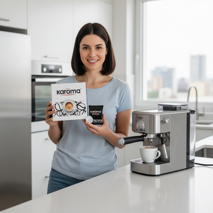 Caffe Karoma Intenso 100 Nespresso Kompatible Kapseln kaffeegeniesser.ch