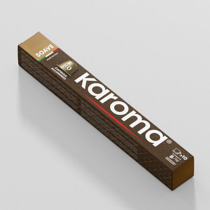 Caffè Karoma Soave Nespresso-System – Präzise Passform zur Sicherstellung des optimalen Wasserdrucks in der Kapselmaschine.