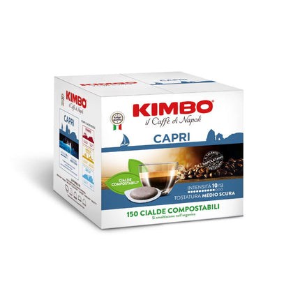 Caffè Kimbo Capri 150 E.S.E. Pads – Authentischer neapolitanischer Espresso bei Kaffeegeniesser.ch kaufen