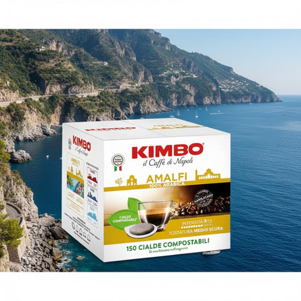 Kimbo Amalfi 100% Arabica – Die ideale Wahl für säurearmen Espresso-Genuss.