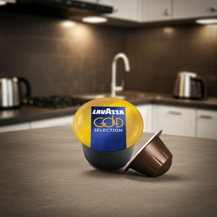Lavazza BLUE Gold Selection 100er Packung – Hochwertige Arabica-Robusta-Mischung für das Büro