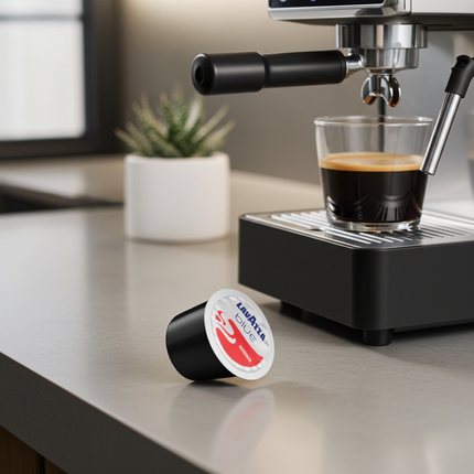 Lavazza BLUE Intenso Kapseln – Hochwertige Röstung für die Extraktion unter hohem Druck.