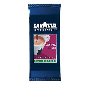 Kapsel-Detail Lavazza Aroma Club – Perfekte Druckverteilung im Espresso Point System für ein unverfälschtes 100% Arabica-Erlebnis.
