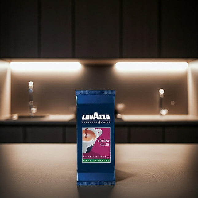 Lavazza Espresso Point Aroma Club Gran Espresso – 100 Kapseln für einen vollmundigen Premium-Espresso.