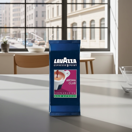 Lavazza Espresso Point Aroma Club Gran Espresso 100 Stk. – Perfekt für Ristretto und kräftigen Macchiato.