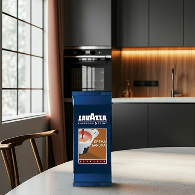 Kaffeegenuss ohne Bitterkeit: Lavazza Crema e Aroma Espresso Point – Die harmonische Röstung für anspruchsvolle Schweizer Gaumen.