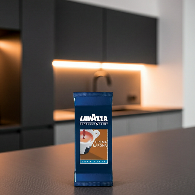 Lavazza Espresso Point Crema e Aroma Gran Caffè – 100 Kapseln für die verlängerte Tasse Kaffee in der Schweiz.
