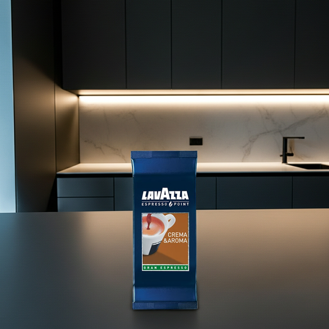 Lavazza Espresso Point Crema e Aroma Gran Espresso – 100 Kapseln der klassischen Mischung für das Büro.