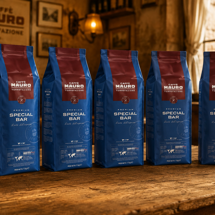 Caffè Mauro Special Bar 5kg Kaffeebohnen Kaffeegeniesser.ch Espresso Cappuccino Latte Macchiato Kaffee