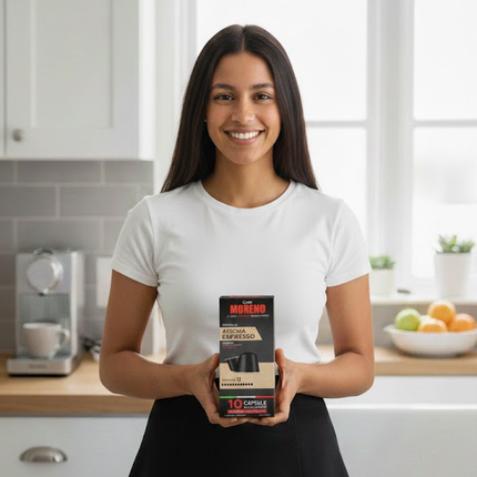 Caffè Moreno - Aluminium Kapsel Espresso Bar kaufen bei kaffeegeniesser.ch