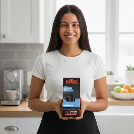 Caffè Moreno - Aluminium Kapseln - Aroma Deka