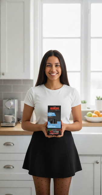 Caffè Moreno - Aluminium Kapseln - Aroma Deka