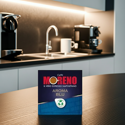 Caffè Moreno Aroma Blu – 150 Mal neapolitanische Lebensfreude in der Schweiz geniessen.