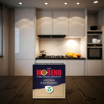 Caffè Moreno Aroma Espresso 150 E.S.E. Pads – Grosser Vorratspack für Schweizer Kaffeegeniesser.