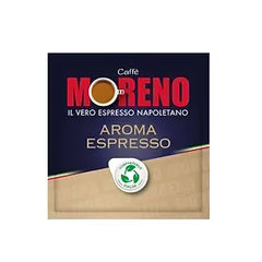 Idealer Espresso für Vollautomaten-Ersatz: Caffè Moreno Aroma Espresso 150 E.S.E. Pads.
