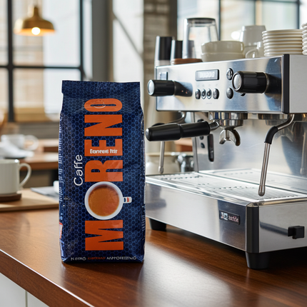 1kg Packung Caffè Moreno Espresso Bar – Preis-Leistungs-Sieger für täglichen italienischen Genuss