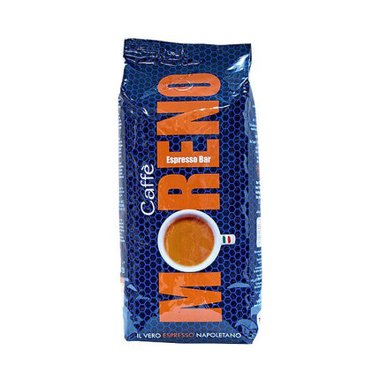 Caffè Moreno Espresso Bar 1 kg – Kräftige Bohnenmischung für Cappuccino und Latte Macchiato