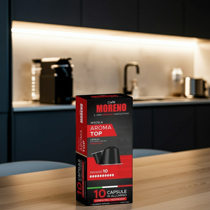Caffè Moreno Top Espresso – Die exklusive Nespresso-Alternative im Schweizer Online-Shop.