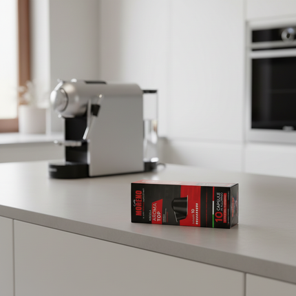 Premium Kaffee-Kapseln: Caffè Moreno Top Espresso für perfekten Genuss in der Schweiz.