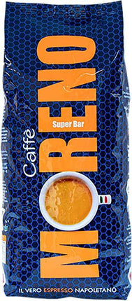 Caffè Moreno Super Bar – säurearme Kaffeebohnen ideal für Kaffeevollautomaten in Schweizer Haushalten