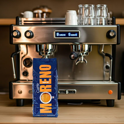1kg Vorratspackung Caffè Moreno Super Bar – Profi-Mischung für die Gastronomie und Büro-Kaffee