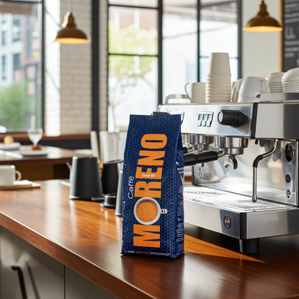 Caffè Moreno Super Bar 1 Kg Kaffeebohnen - starker Espresso
