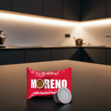 Original Caffè Moreno aus Italien – Jetzt als Top Espresso Kapseln bei kaffeegeniesser.ch bestellen.