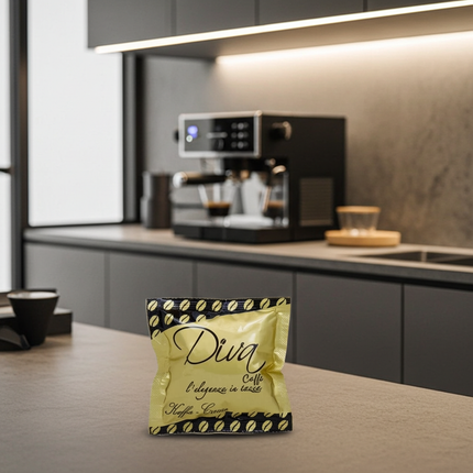 Vorratspackung Diva Caffè Café Crème: 150 E.S.E. Pads zum Bestpreis im Schweizer Onlineshop.