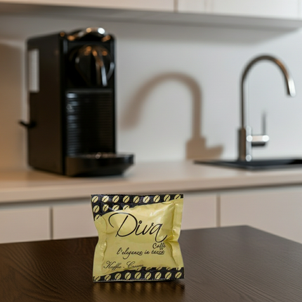 Diva Caffè Café Crème E.S.E. Pads – Ideal für den verlängerten Kaffee oder Café au Lait.