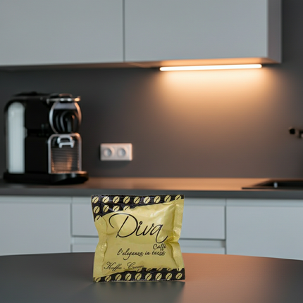 E.S.E. Pads 44mm Diva Caffè Café Crème – 150 Kaffeepads passend für alle gängigen Padmaschinen.