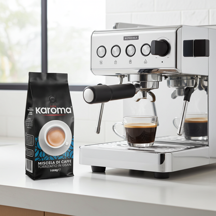 Original Karoma Caffè Miscela Blu aus Italien – jetzt bei kaffeegeniesser.ch online kaufen