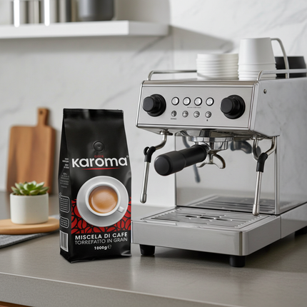 Original Karoma Caffè Miscela Rosso – neapolitanische Kaffeetradition jetzt bei kaffeegeniesser.ch