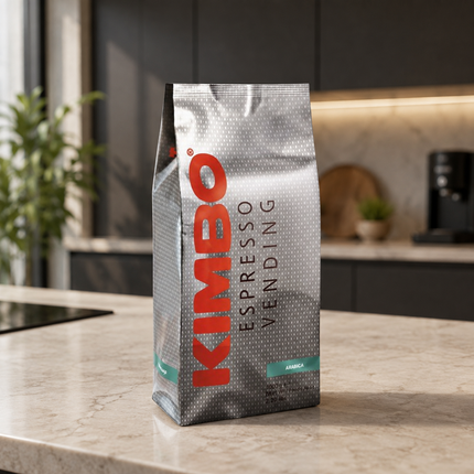 Kimbo Espresso Vending 50/50 Kaffeebohnen mit kräftigem Körper und dichter Crema