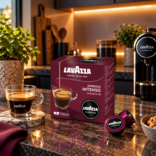 Lavazza A Modo Mio Intenso – 16 Kapseln | Kräftig und würzig kaufen