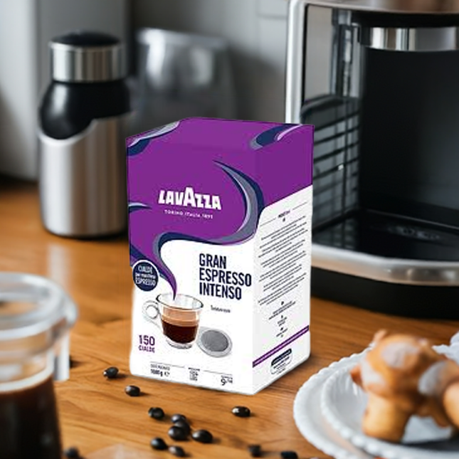 Lavazza - Gran Espresso Intenso 150 Pads - Kaffeegeniesser  Lavazza #