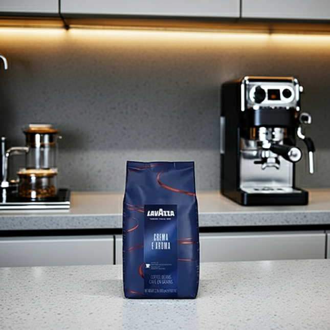 Günstige Lavazza Bohnen 1kg: Crema e Aroma Vorteilspack für Schweizer Kaffeeliebhaber online bestellen.