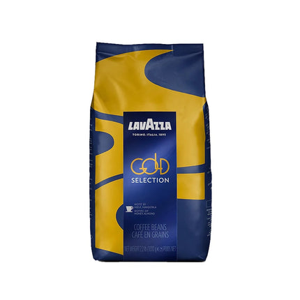 Kaffeevorrat 1kg: Lavazza Gold Selection Bohnen für Jura, Delonghi und Siemens Kaffeevollautomaten.