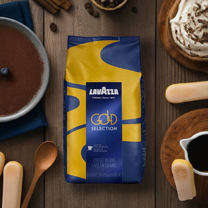 Vorrats-Packung Lavazza Gold Selection 1kg – Ganze Bohnen für Gastronomie und Haushalt